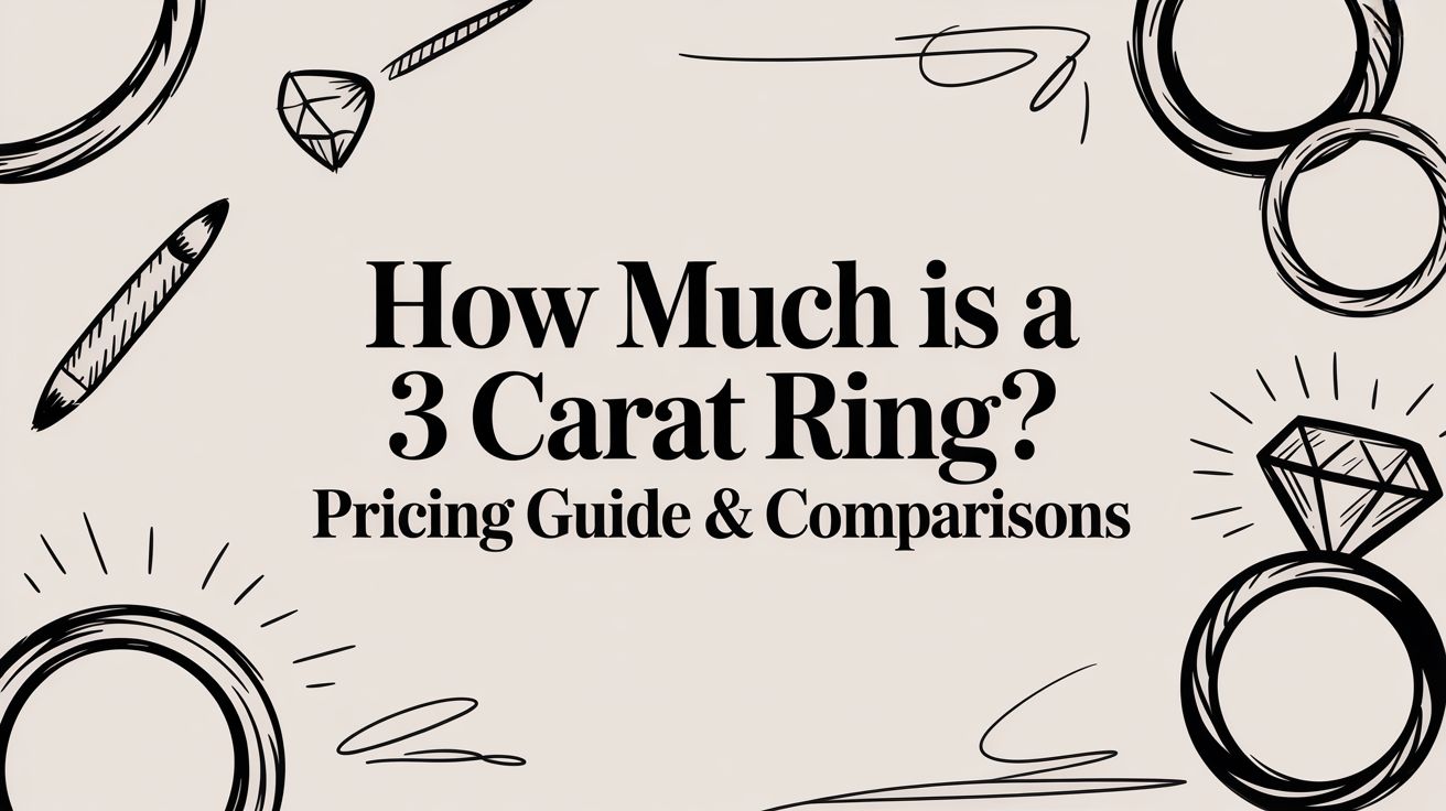 How Much Is a 3 Carat Ring? Pricing Guide & Comparisons